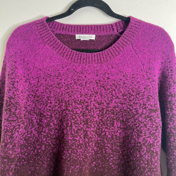 Athleta wool blend ombré sweater size medium - Picture 4 of 10